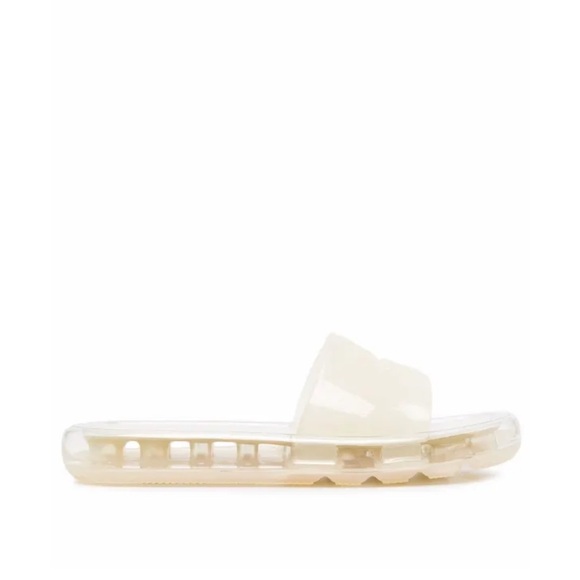 NWT Tory Burch Cream Slide Sandals - Picture 3 of 4